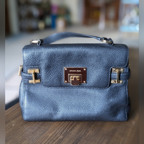 Michael Kors Black Satchel - Picture 7 of 9